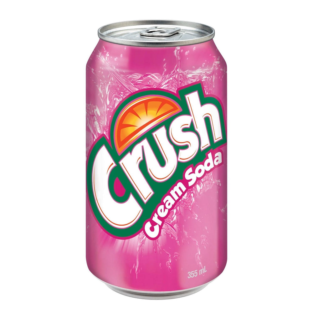 Crush Cream Soda Can