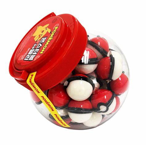 Pokémon Monster Ball Shape jelly