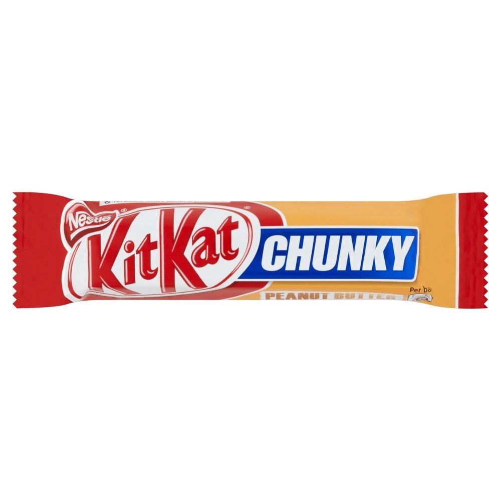 KitKat Chunky Peanut Butter - 42g - Pack of 6 (42g x 6 Bars)