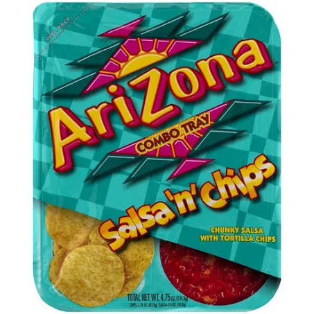 Arizona Combo Tray Salsa And Chips 134g